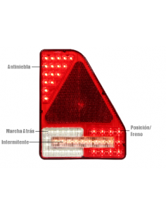 PILOTO TRASERO LED 12/24V 7 PIN REFERENCIA 26023N-1 2