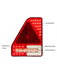 PILOTO TRASERO LED 12/24V 7 PIN REFERENCIA 26023N-2 2