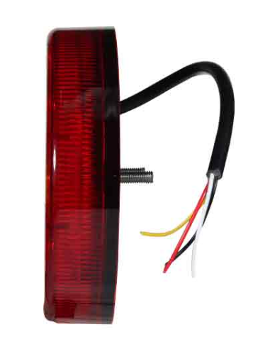 PILOTO TRASERO LED REDONDO 12/24V TRES FUNCIONES REFERENCIA 26027V
