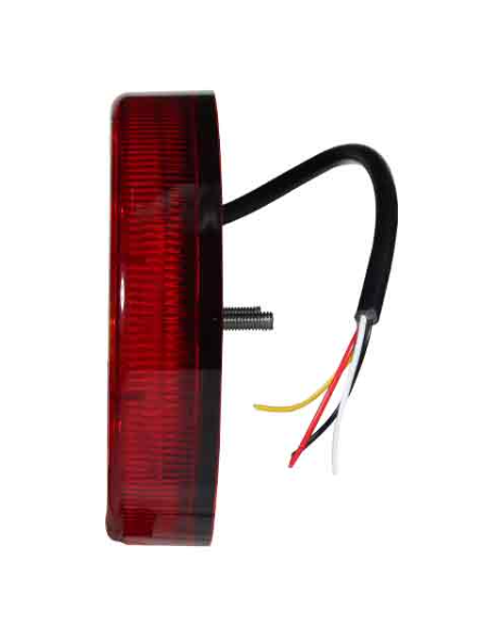 PILOTO TRASERO LED REDONDO 12/24V TRES FUNCIONES REFERENCIA 26027V