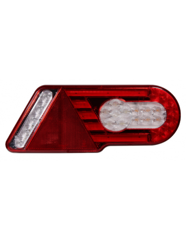PILOTO TRASERO LED GLO TRAC 12/24V 7 PIN DERECHO REFERENCIA 26032PRH