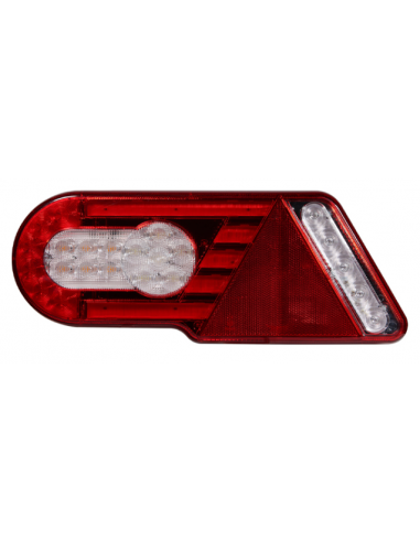 PILOTO TRASERO LED GLO TRAC 12/24V 7 PIN IZQUIERDO REFERENCIA 26032PLH