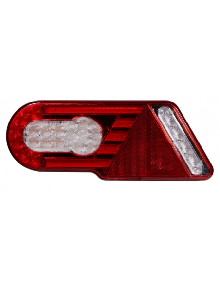 PILOTO TRASERO LED GLO TRAC 12/24V 7 PIN IZQUIERDO REFERENCIA 26032PLH