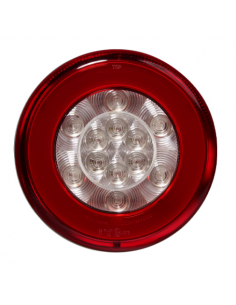 PILOTO TRASERO LED GLO TRAC 12/24V POSICION FRENO INTERMITENTE 26034-1
