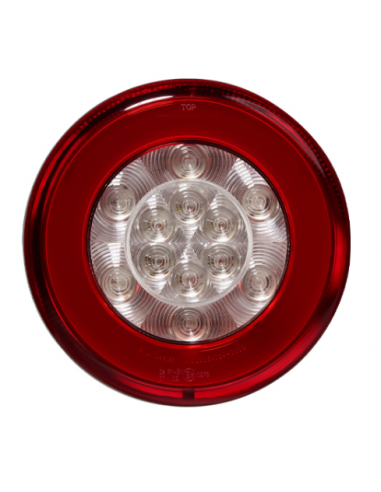PILOTO TRASERO LED GLO TRAC 12/24V POSICION FRENO INTERMITENTE 26034-1