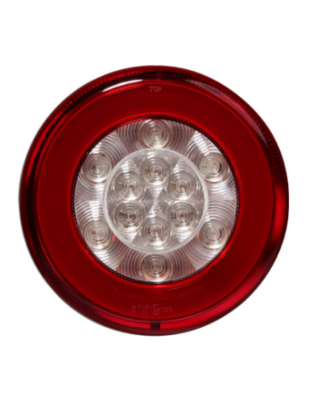 PILOTO TRASERO LED GLO TRAC 12/24V POSICION FRENO INTERMITENTE 26034-1