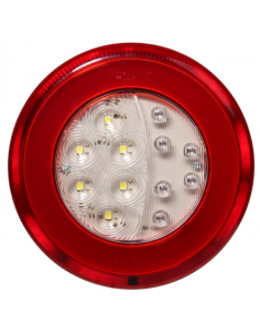 PILOTO TRASERO LED GLO TRAC 12/24V ANTINIEBLA MARCHA ATRAS 26034-2