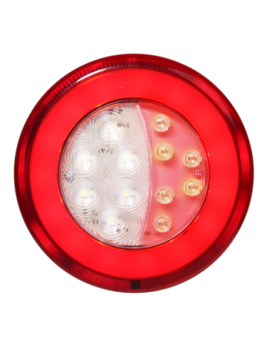 PILOTO TRASERO LED GLO TRAC 12/24V ANTINIEBLA MARCHA ATRAS 26034-2