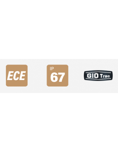 PILOTO TRASERO LED GLO TRAC 12/24V DERECHO REFERENCIA 26039RH