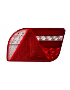 PILOTO TRASERO LED GLO TRAC 12/24V DERECHO 7 PIN REFERENCIA 26039PRH