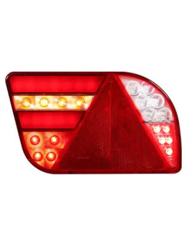 PILOTO TRASERO LED GLO TRAC 12/24V IZQUIERDO 7 PIN REFERENCIA 26039PLH