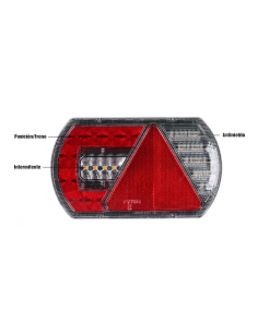 PILOTO TRASERO LED 12V IZQUIERDO 5 PINS REFERENCIA 26044PLH 2