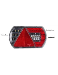 PILOTO TRASERO LED 12V DERECHO 5 PINS REFERENCIA 26044PRH 2