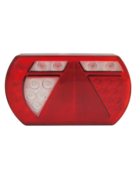 PILOTO TRASERO LED 12V IZQUIERDO 5 PINS REFERENCIA 26060P5LH-2LHD