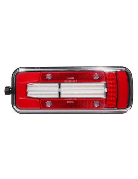 PILOTO TRASERO LED GLO TRAC 12/24V DERECHO 7 PIN 26064PRH-V