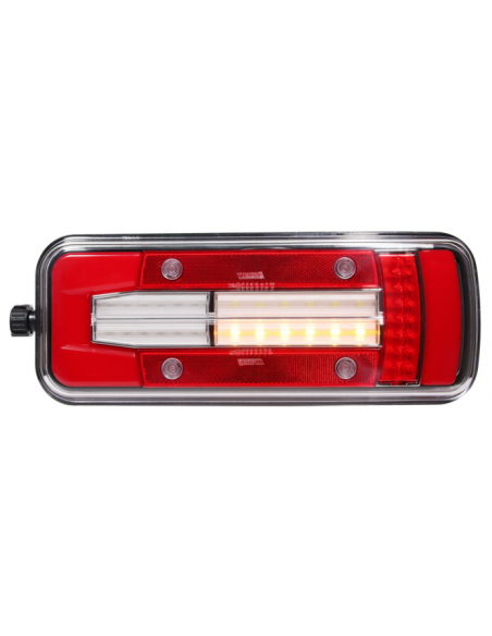 PILOTO TRASERO LED GLO TRAC 12/24V DERECHO 7 PIN 26064PRH-V