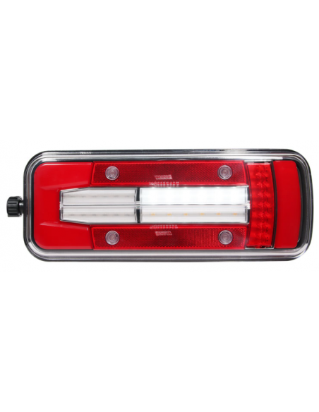 PILOTO TRASERO LED GLO TRAC 12/24V DERECHO 7 PIN 26064PRH-V