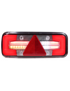PILOTO TRASERO LED GLO TRAC 12/24V IZQUIERDO 7en1 26065PLH-V 2