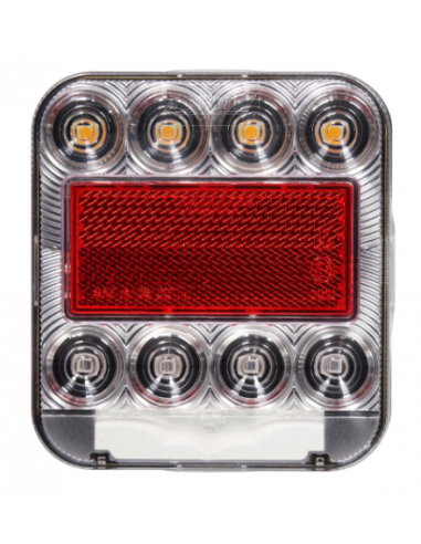 PILOTO TRASERO LED 12V SIN LUZ DE MATRÍCULA REFERENCIA 26074-1