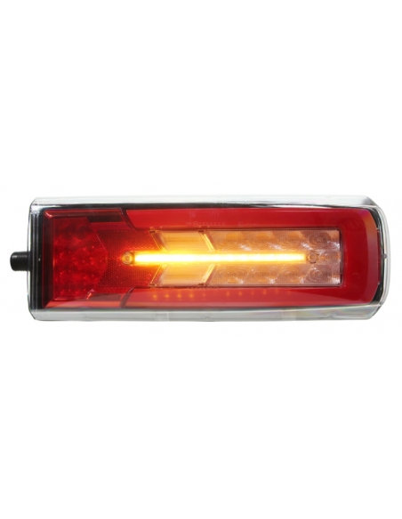 PILOTO TRASERO LED 24V DERECHO CAMIÓN SIN LUZ DE MATRÍCULA 26075PRH