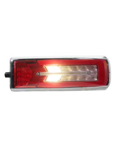 PILOTO TRASERO LED 24V DERECHO CAMIÓN SIN LUZ DE MATRÍCULA 26075PRH