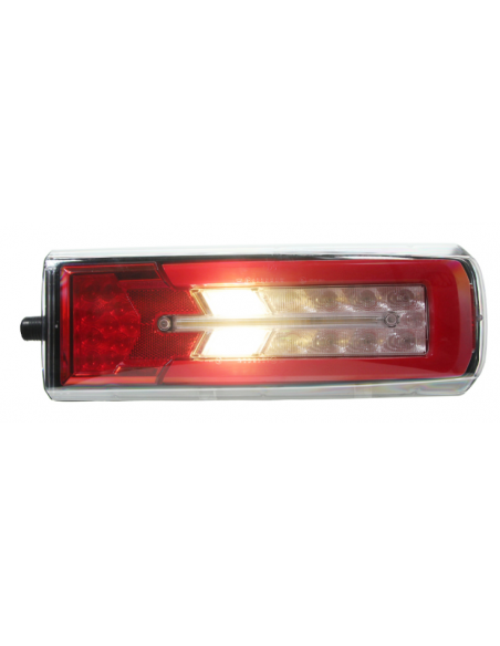 PILOTO TRASERO LED 24V DERECHO CAMIÓN SIN LUZ DE MATRÍCULA 26075PRH