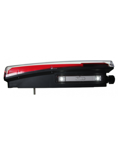 PILOTO TRASERO LED 24V IZQUIERDO CAMIÓN CON LUZ MATRÍCULA 26075PLH