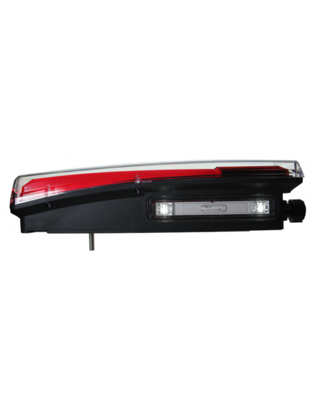 PILOTO TRASERO LED 24V IZQUIERDO CAMIÓN CON LUZ MATRÍCULA 26075PLH