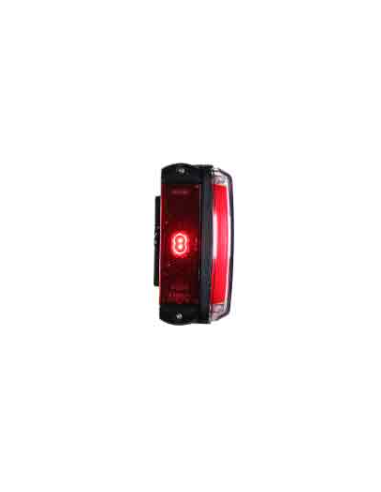 PILOTO TRASERO LED GLO TRAC 24V IZQUIERDO SECUENCIAL 7 PIN 26077PLH