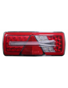 PILOTO TRASERO LED GLO TRAC 24V IZQUIERDO LIGHT GUIDE 26079PLH