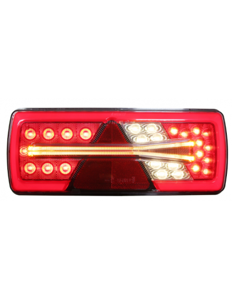 PILOTO TRASERO LED GLO TRAC 24V IZQUIERDO LIGHT GUIDE 26079PLH