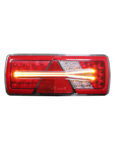 PILOTO TRASERO LED GLO TRAC 24V IZQUIERDO LIGHT GUIDE 26079PLH