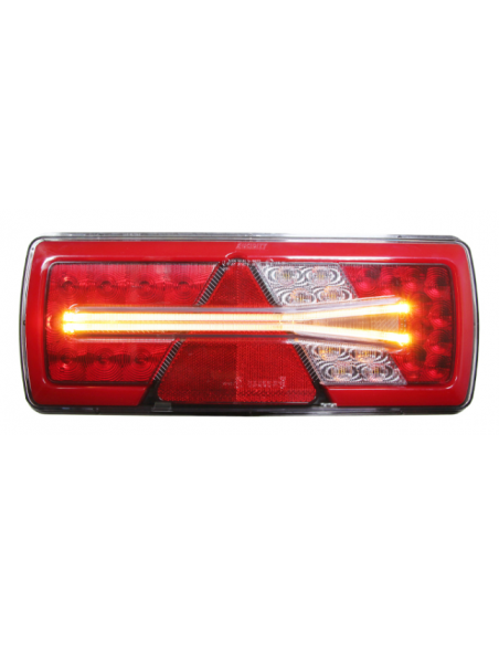 PILOTO TRASERO LED GLO TRAC 24V IZQUIERDO LIGHT GUIDE 26079PLH