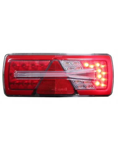 PILOTO TRASERO LED GLO TRAC 24V IZQUIERDO LIGHT GUIDE 26079PLH