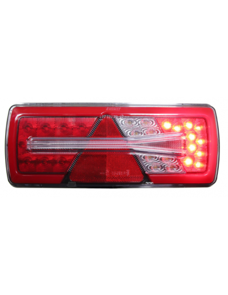 PILOTO TRASERO LED GLO TRAC 24V IZQUIERDO LIGHT GUIDE 26079PLH