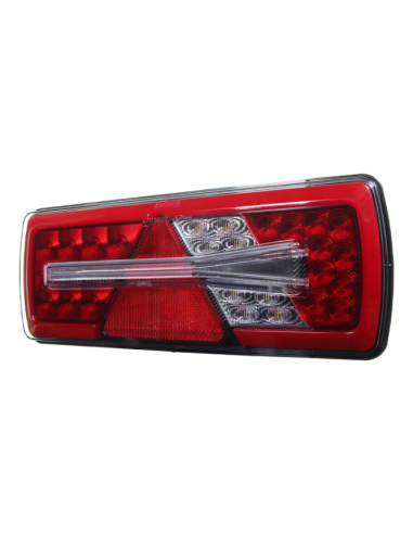 PILOTO TRASERO LED GLO TRAC 24V IZQUIERDO LIGHT GUIDE 26079PLH