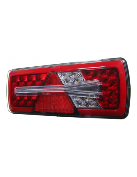 PILOTO TRASERO LED GLO TRAC 24V IZQUIERDO LIGHT GUIDE 26079PLH
