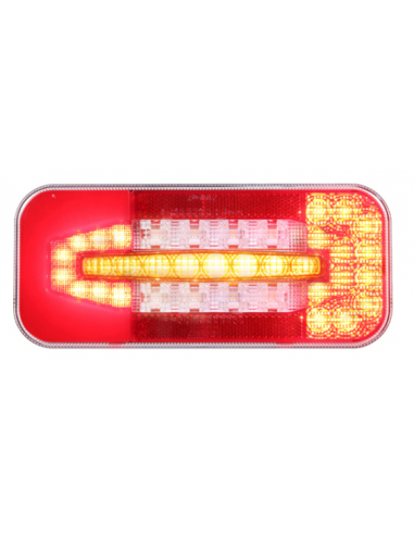 PILOTO TRASERO LED GLO TRAC 12/24V HORIZONTAL VERTICAL 26089-V