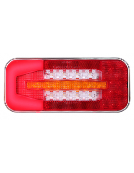 PILOTO TRASERO LED GLO TRAC 12/24V HORIZONTAL VERTICAL 26089-V