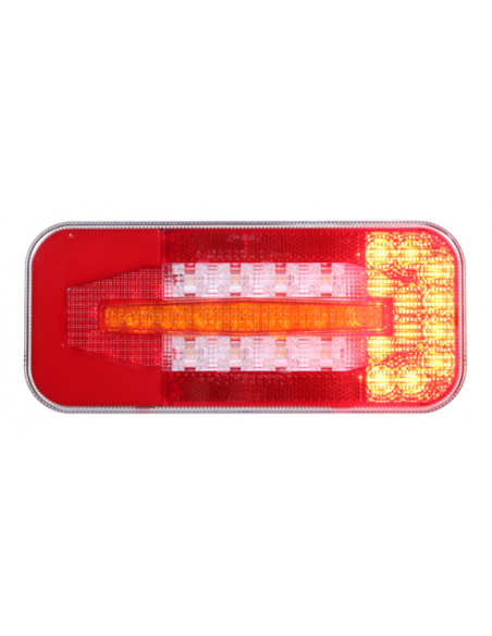 PILOTO TRASERO LED GLO TRAC 12/24V HORIZONTAL VERTICAL 26089-V