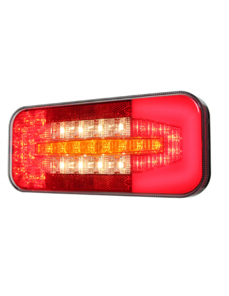 PILOTO TRASERO LED GLO TRAC 12/24V HORIZONTAL VERTICAL 26089-V