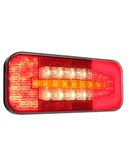 PILOTO TRASERO LED GLO TRAC 12/24V HORIZONTAL VERTICAL 26089-V
