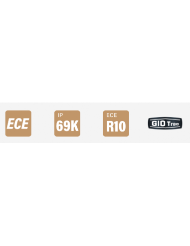 PILOTO TRASERO LED GLO TRAC 12/24V HORIZONTAL VERTICAL 26089-V