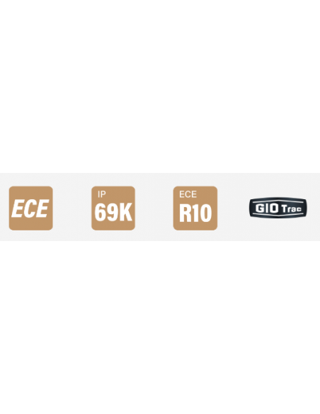 PILOTO TRASERO LED GLO TRAC 12/24V HORIZONTAL VERTICAL 26089-V
