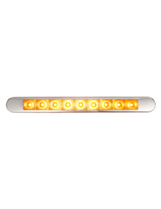 PILOTO TRASERO LED 12/24V INTERMITENTE CON MARCO REFERENCIA 26154AK-V 2
