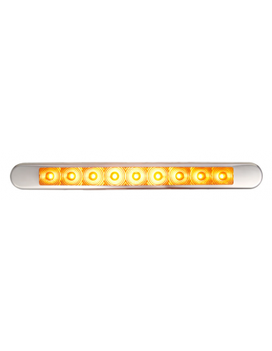PILOTO TRASERO LED 12/24V INTERMITENTE CON MARCO REFERENCIA 26154AK-V