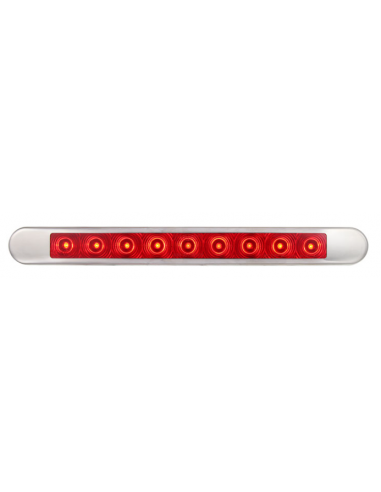 PILOTO TRASERO LED 12/24V ANTINIEBLA MARCO REFERENCIA 26154RK-1V