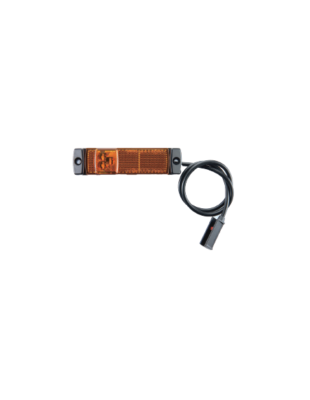 LED SIDE MARKER 24V AMBER WITH PRS