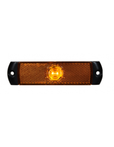 LED SIDE MARKER 12/24V AMBER WITH PRS 2