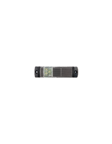 LED FRONT POSITION MARKER LAMP 12V CLEAR WITH PRS
